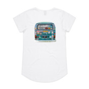 Sticker Junkie - Womans Tee (back print only)